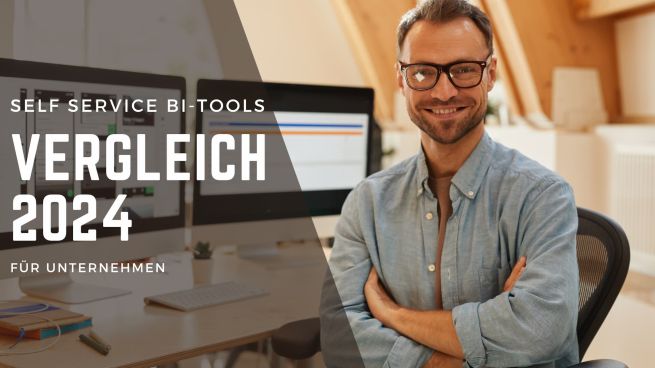 Geschäftsprofis arbeiten im modernen Büro mit BI-Tools und interaktiven Dashboards