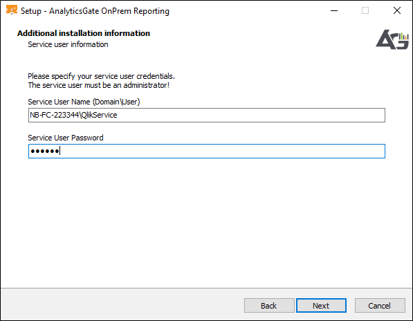 AnalyticsGate - Quick Start - Reporting Suite - Einstellungen