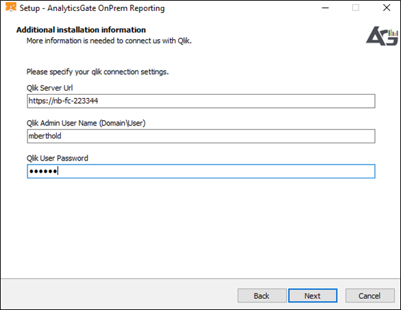 AnalyticsGate - Quick Start - Reporting Suite - Einstellungen